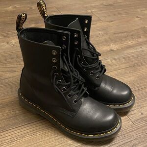 Dr. Martens Black Lace-Up Boots